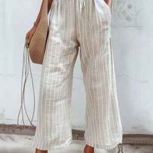 Casual Loose Striped Pants, Pants, Roselinlin - Online Catalog