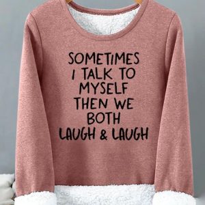 Women's Funny Casual Crew Neck Sweatshirt, Hoodies&Sweatshirts, Lilicloth.com