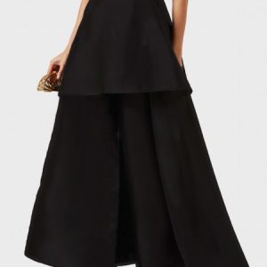 Plain Urban Loose Wide Leg Pants, Pants, color:Black|size:XXL, Stylewe
