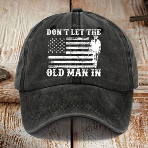 Don't Let The Old Man In Sun Hat, Men's Hats, Lilicloth.com
