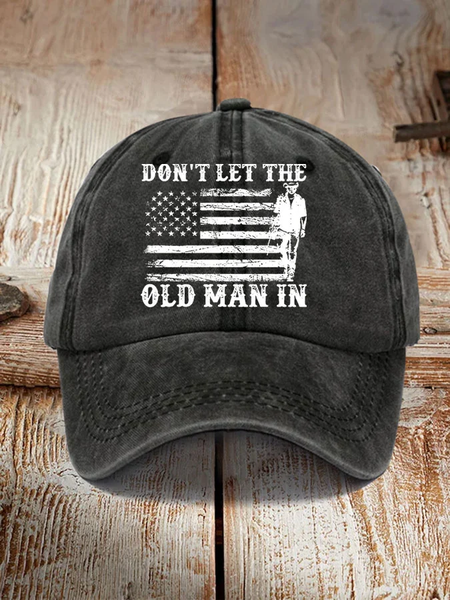 Don't Let The Old Man In Sun Hat, Hats, Lilicloth.com