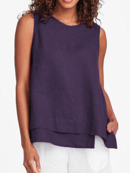 Women Summer Plain Tank Sleeveless Casual Tee&Tank, Tank Tops & Camis, Roselinlin - Online Catalog