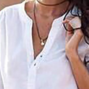 Women Pockets Bottom Down Solid Summer Mini Shirt Dress, Midi Dresses, Roselinlin - Online Catalog