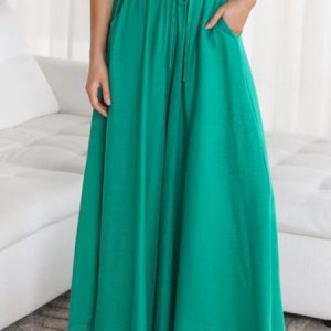 Casual Loose Plain Pants, Pants, Roselinlin - Online Catalog