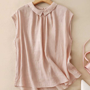 Plain Loose Casual Blouse, Blouses & Shirts, Roselinlin - Online Catalog