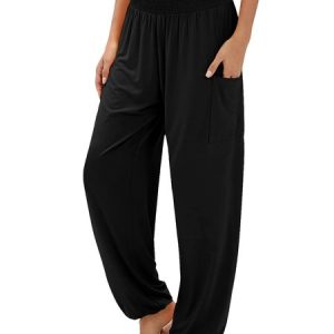 Loose Plain Casual Pants, Pants, Roselinlin - Online Catalog