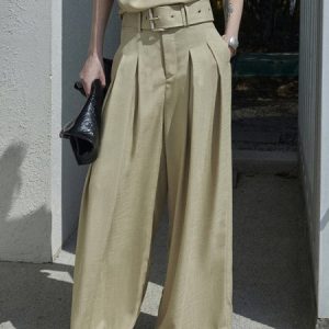 Pocket Stitching Regular Fit Casual Fashion Pants, Pants, color:As Picture|size:XL, Stylewe