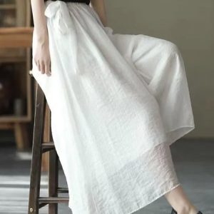 Loose Plain Casual Pants, Pants, Roselinlin - Online Catalog