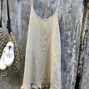Summer Sleeveless Solid Mini Dress, Midi Dresses, Roselinlin - Online Catalog