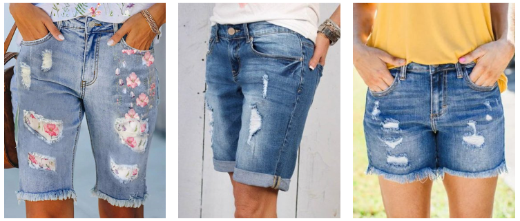 Women's Denim Shorts Women's Denim Shorts