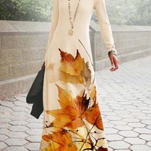 Casual Loose Dress, Maxi Dresses, Roselinlin - Online Catalog