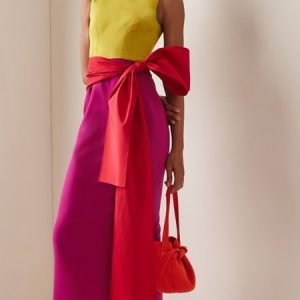 Urban Crew Neck Regular Fit Plain Dress, Maxi Dresses, color:As Picture|size:XXL, Stylewe