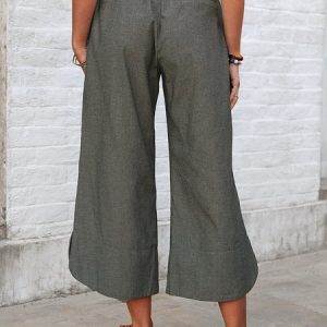 Casual Shift Linen Pants, Pants, Roselinlin - Online Catalog