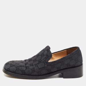 Gucci Black GG Canvas Slip On Loafers Size 37, Loafers & Slip-Ons - Luxury Closet catalog