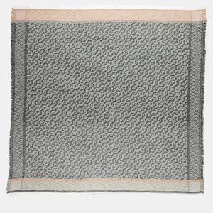 Aigner Black Cellulose Mix
 Logo Scarf Black, Scarves & Shawls - Luxury Closet