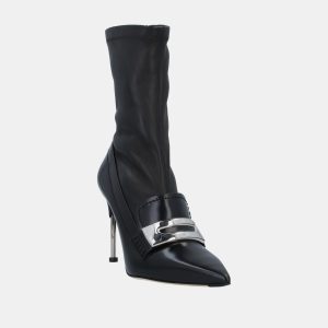 Alexander Mcqueen Leather Ankle Boots 38.5, Boots - Luxury Closet catalog