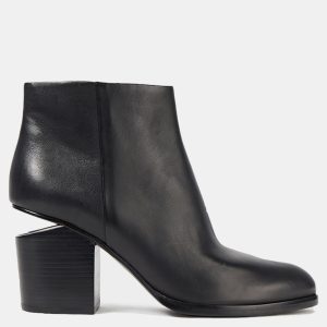 Alexander Wang Black Leather Ankle Boots 40, Boots - Luxury Closet catalog