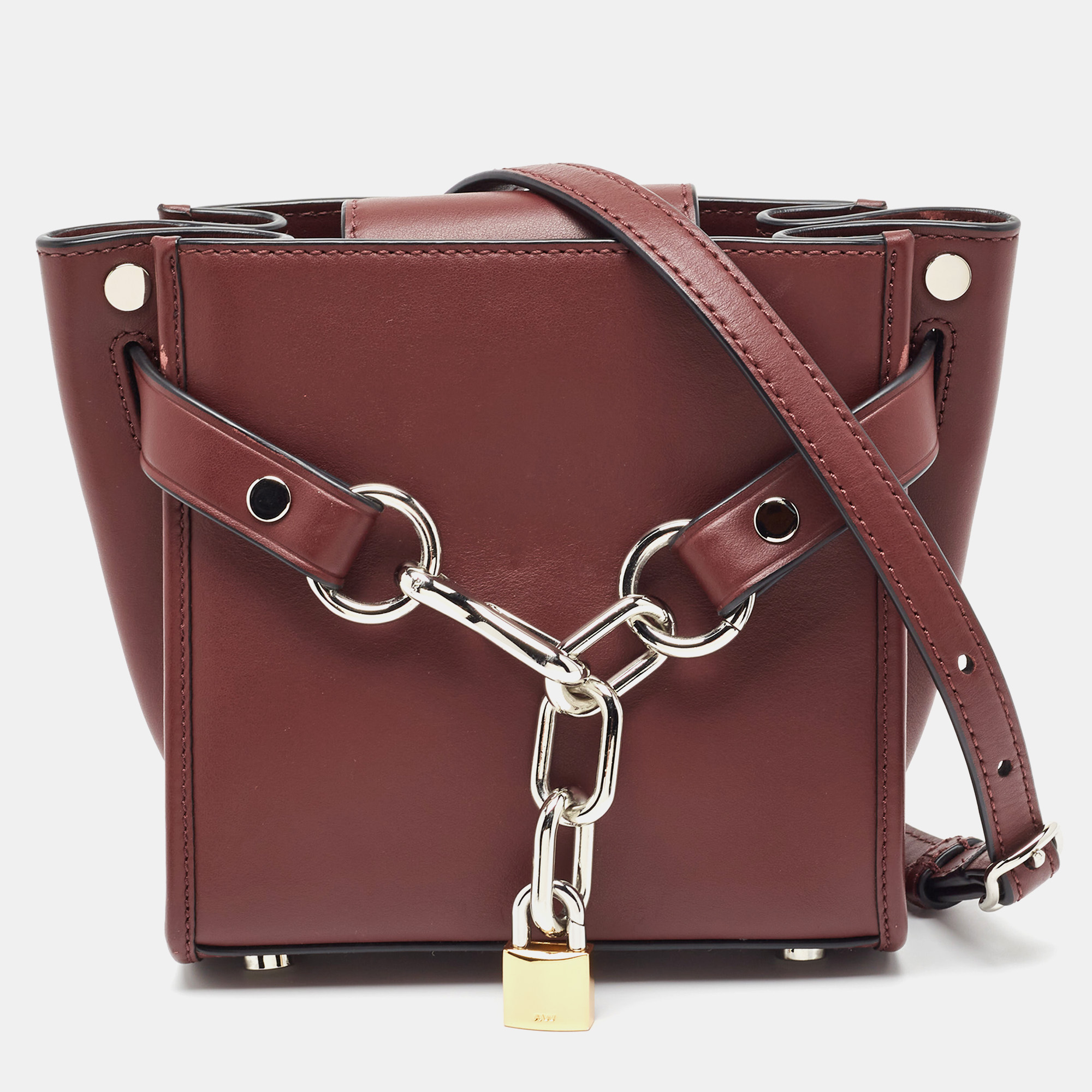 Alexander Wang Burgundy Leather Attica Shoulder Bag, Shoulder Bags - Luxury Closet catalog