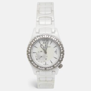 Bernhard H.Mayer White Ceramic Stainless Steel La Vida B2416/CW Women's Wristwatch 38 mm, Watches - Luxury Closet catalog