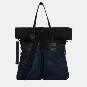 Bottega Veneta Black And Blue Nylon Tote, Tote Handbags - Luxury Closet catalog