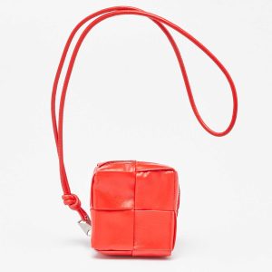 Bottega Veneta Red Leather Zip Coin Purse, Wallets & Money Clips - Luxury Closet catalog