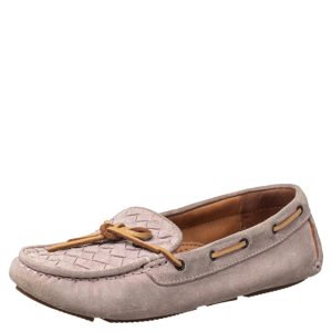 Bottega Veneta Pink Intrecciato Suede Bow Slip On Loafers Size 37, Loafers & Slip-Ons - Luxury Closet catalog