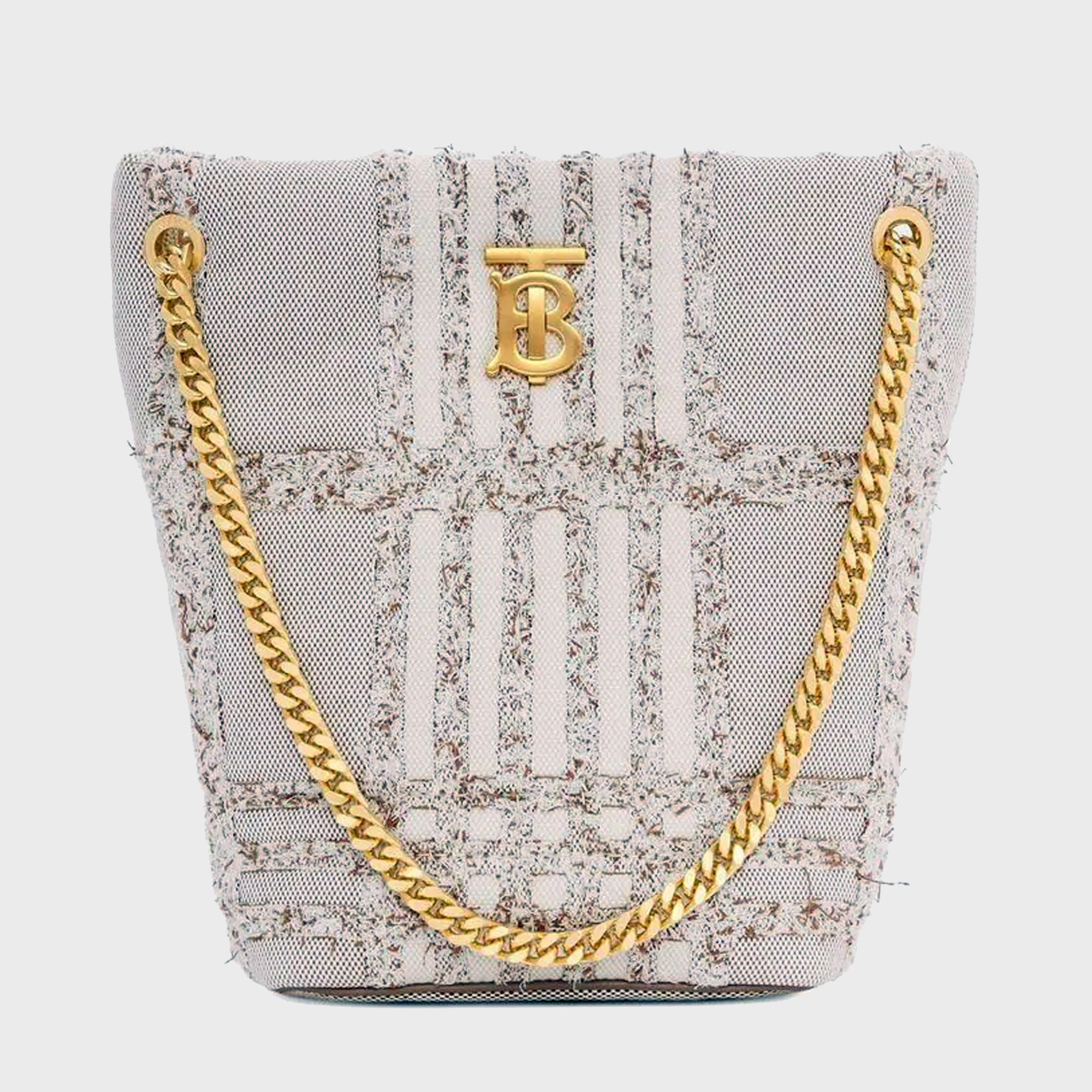 Burberry Beige Canvas Small Lola Bucket Bag, Handbags - Luxury Closet catalog