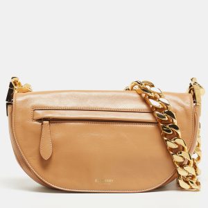 Burberry Beige Soft Leather Small Olympia Shoulder Bag, Shoulder Bags - Luxury Closet catalog