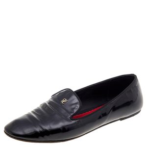 CH Carolina Herrera Black Patent Leather Smoking Loafers Size 37, Loafers & Slip-Ons - Luxury Closet catalog