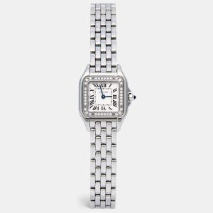 Cartier Panth&egrave;re de Cartier Stainless Steel Quartz Small Model W4PN0007 22 MM X 30 MM Watch, Watches - Luxury Closet catalog