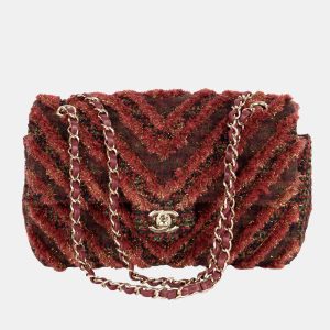 Chanel Fall/Winter 2021 runway Tweed Flap Bag, Shoulder Bags - Luxury Closet catalog