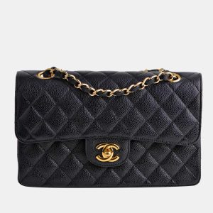 Chanel Small Double Classic Flap Calfskin GHW Bag, Shoulder Bags - Luxury Closet catalog