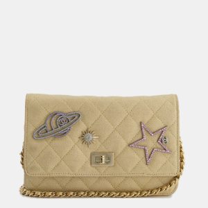 Chanel Metallic Gold Space Charms Reissue Wallet on Chain Bag with Gold Hardware, Wallets & Money Clips - Luxury Closet catalog