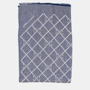 Charriol Navy & Grey Scarf, Scarves & Shawls - Luxury Closet
