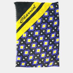 Charriol Yellow/Grey/Blue Scarf, Scarves & Shawls - Luxury Closet catalog