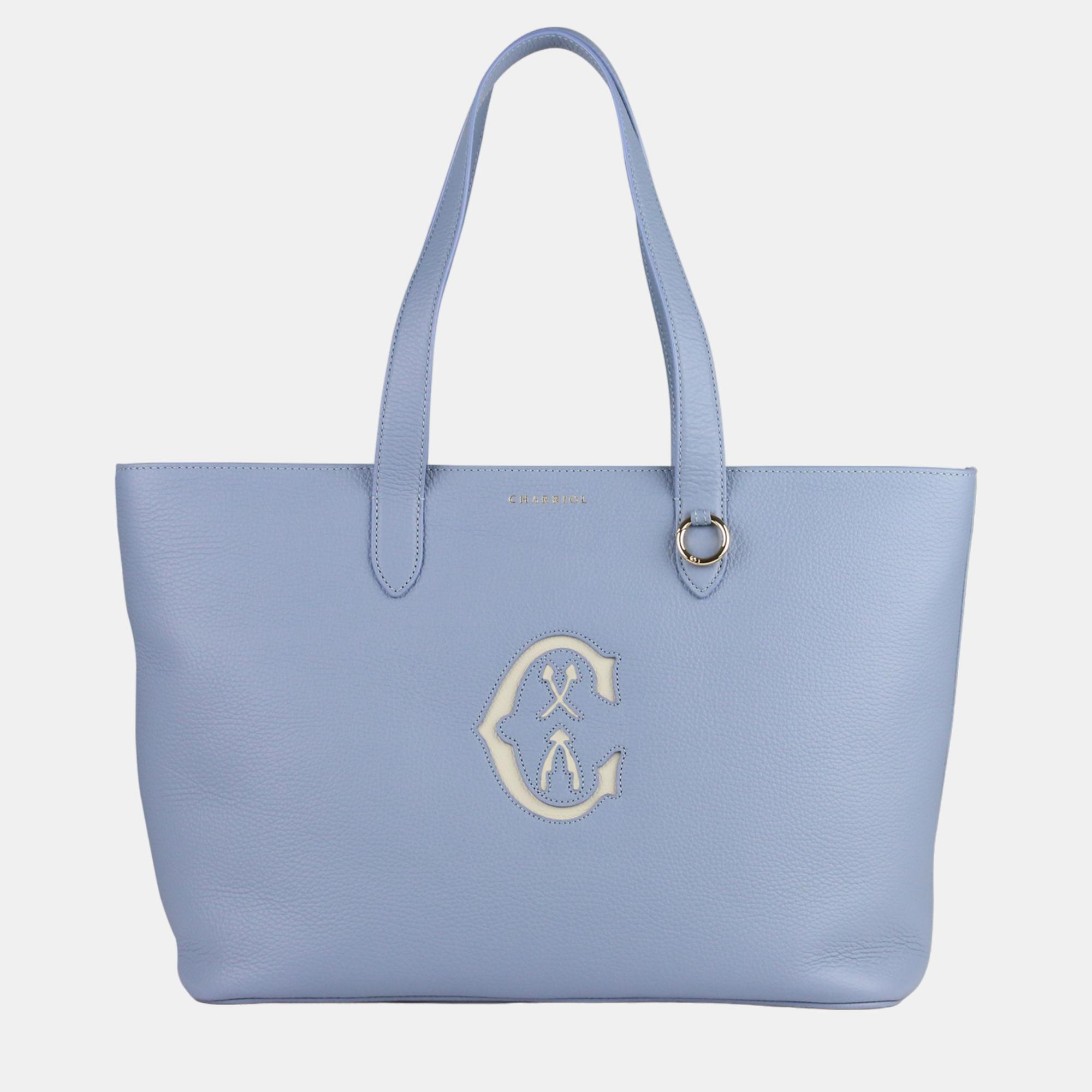 Charriol Esprit Leather MARIE OLGA Shopper, Tote Handbags - Luxury Closet catalog