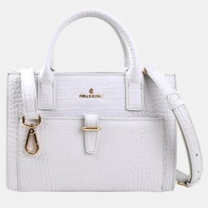 Charriol Light Grey Leather Christina Handbag, Tote Handbags - Luxury Closet catalog