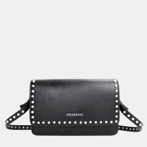 Charriol Black Leather ZenHarmony Handbag, Handbags - Luxury Closet catalog