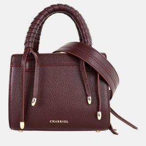 Charriol Chocolate Leather Forever Handbag, Handbags - Luxury Closet catalog