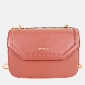 Charriol Light Brown  Leather Twilight Handbag, Shoulder Bags - Luxury Closet