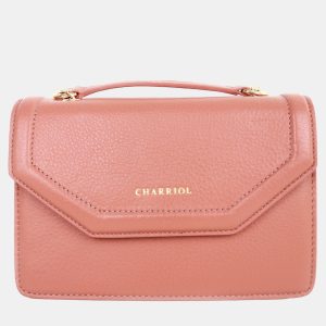 Charriol Light Brown Leather Twilight Handbag, Handbags - Luxury Closet catalog