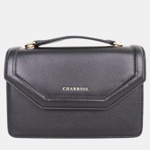 Charriol Black Leather Twilight Handbag, Handbags - Luxury Closet catalog