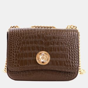 Charriol Dark Brown Leather LaetitiaClassic Handbag, Handbags - Luxury Closet catalog