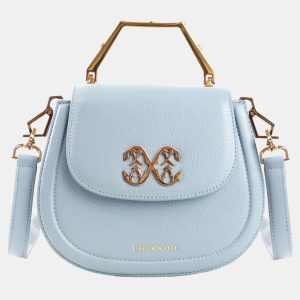 Charriol Light Blue Leather MARIE OLGA Handbag, Satchels - Luxury Closet