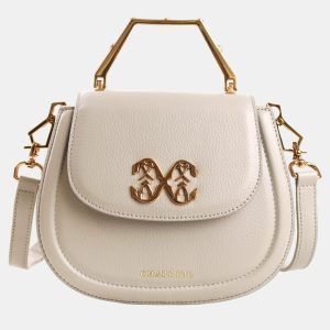Charriol Cream Leather MARIE OLGA Handbag, Handbags - Luxury Closet catalog