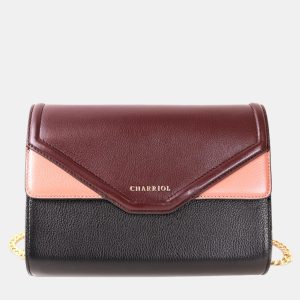 Charriol Black Leather Forever Crossbody, Shoulder Bags - Luxury Closet catalog