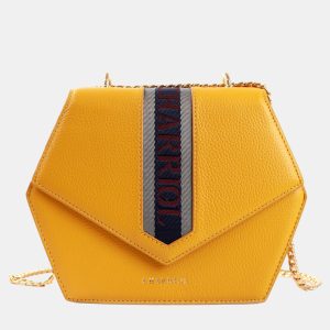 Charriol Yellow Leather Deauville Crossbody, Handbags - Luxury Closet