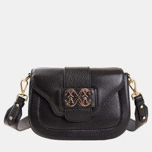 Charriol Black Leather MARIE OLGA Crossbody, Handbags - Luxury Closet