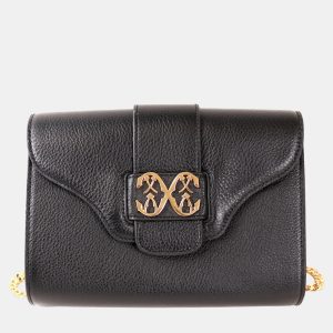 Charriol Black Leather MARIE OLGA Crossbody, Handbags - Luxury Closet