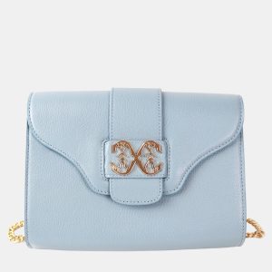 Charriol Light Blue Leather MARIE OLGA Crossbody, Handbags - Luxury Closet